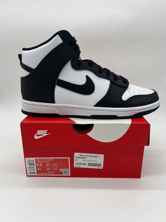 Panda Dunk Hi-DS w/ Box : 9.5