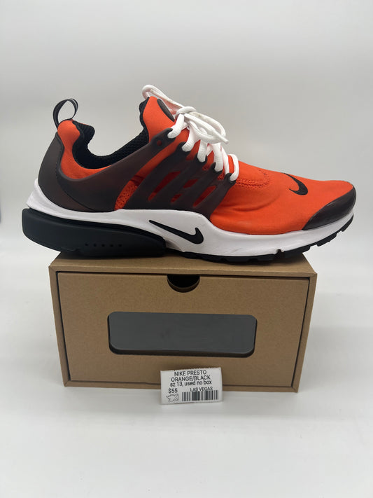 Nike Presto orange/black