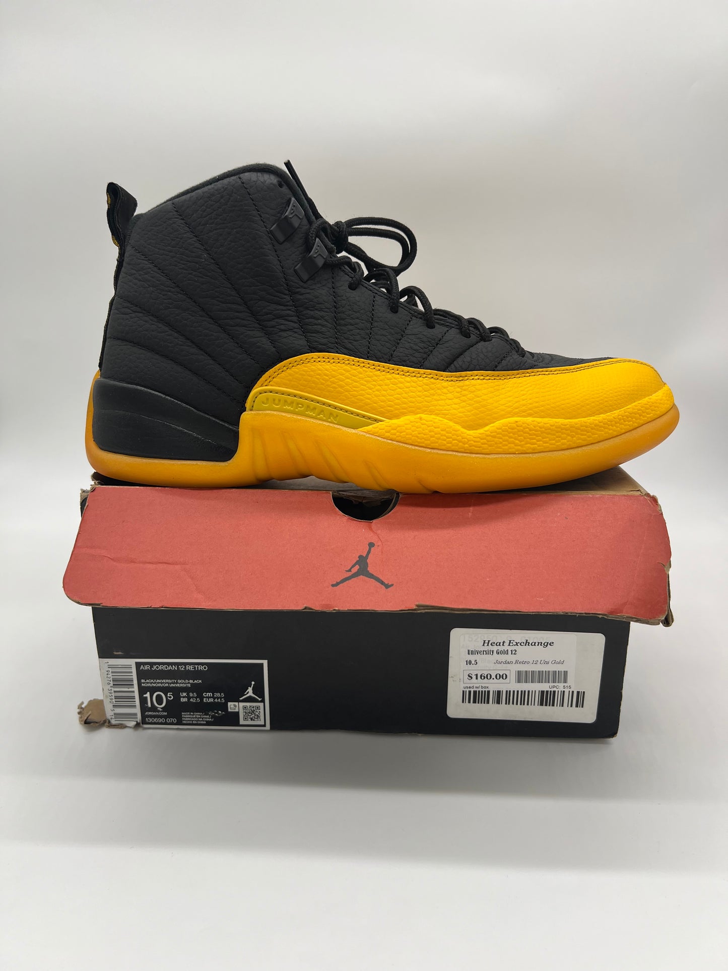 University Gold 12-used w/ box : 10.5