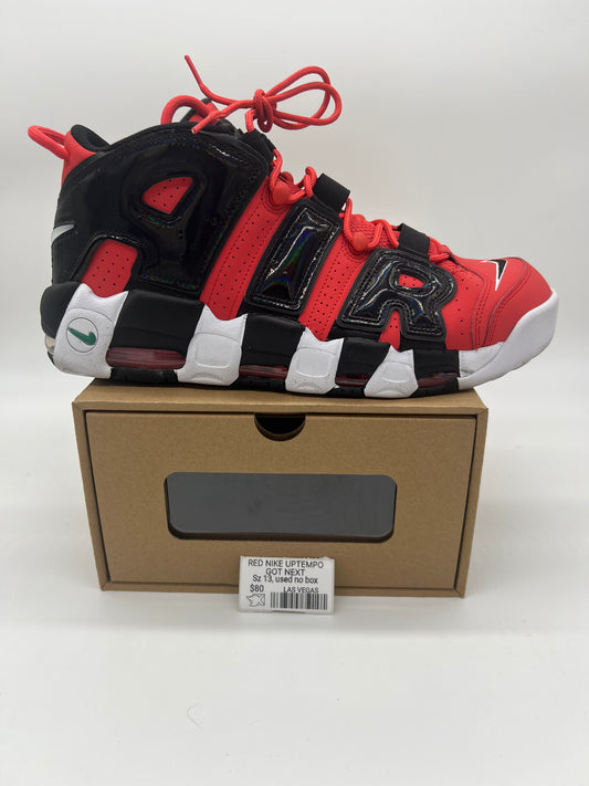 Red Nike Uptempo Got Next