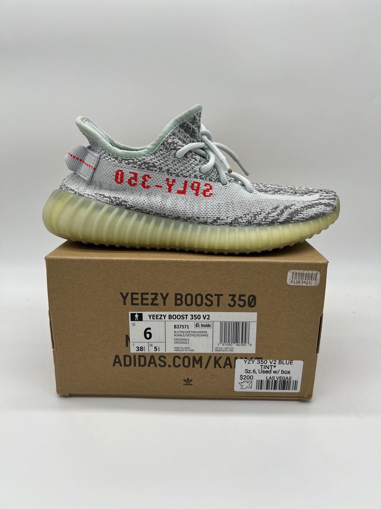 Yzy 350 v2 Blue Tint*