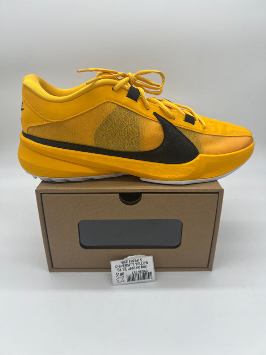 Nike Freak 5 University Yellow