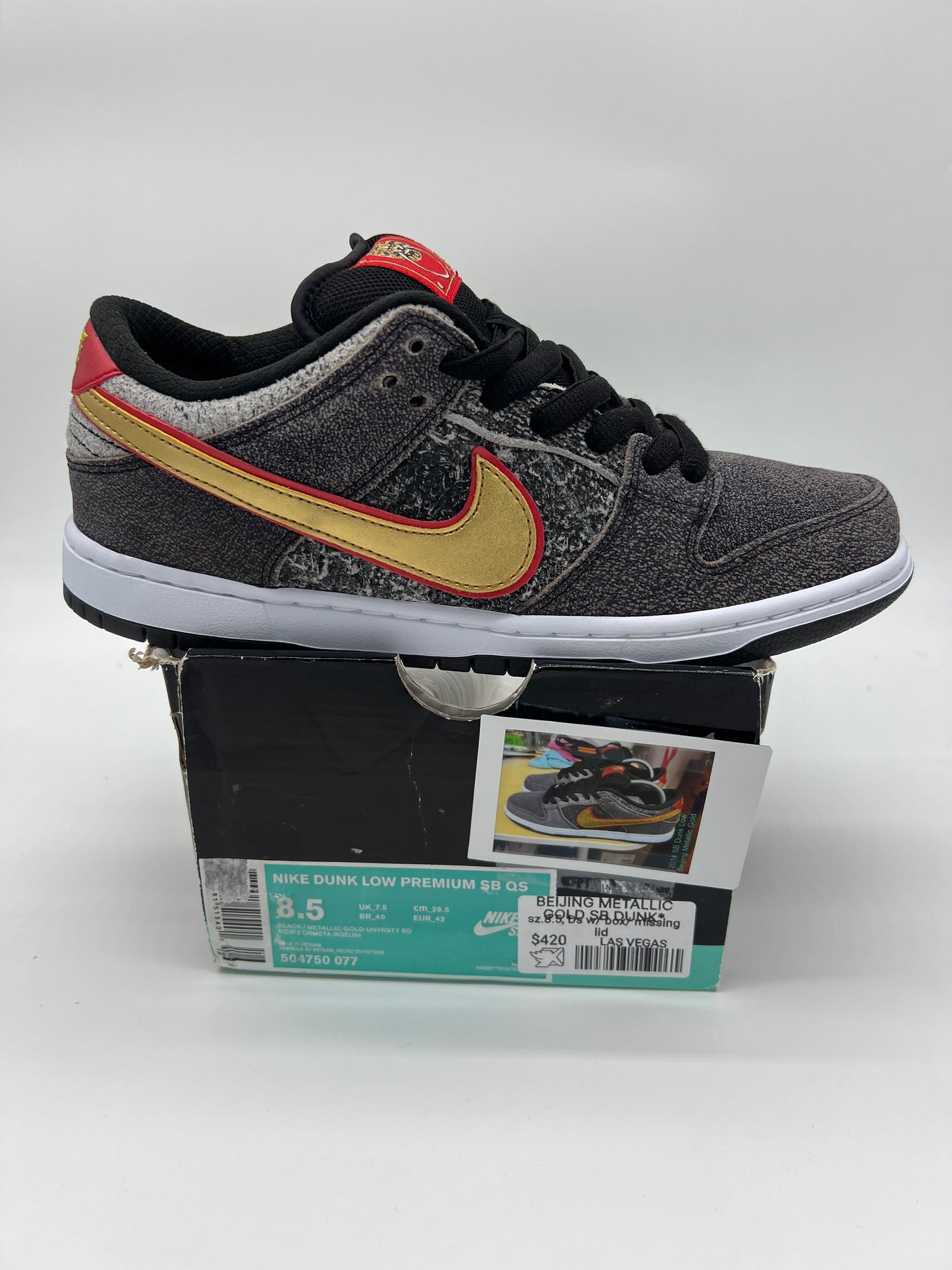 Beijing Metallic Gold Sb Dunk*