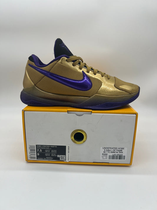 Undefeated Kobe 5 Hall Of Fame