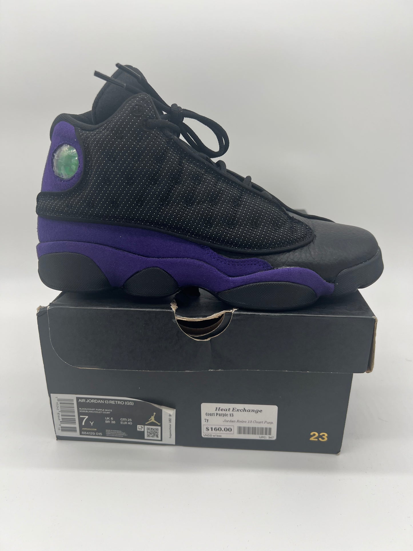 Court Purple 13-VNDS w/ box : 7y