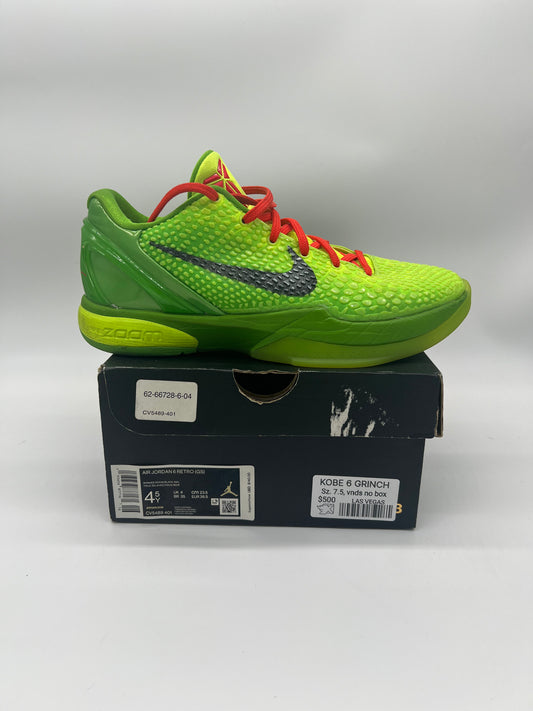 Kobe 6 Grinch