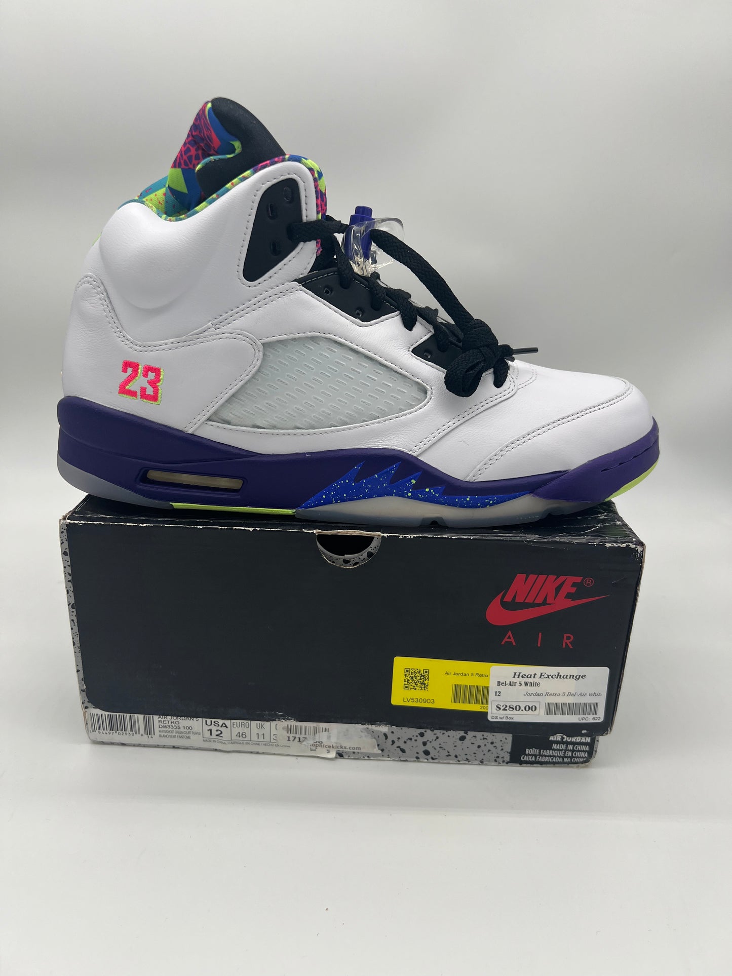 Bel-Air 5 White-DS w/ Box : 12